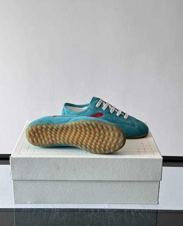 Alexander Mcqueen Dark Blue Drip Sneakers