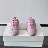 Alexander Mcqueen Dark Pink Drip Sneakers