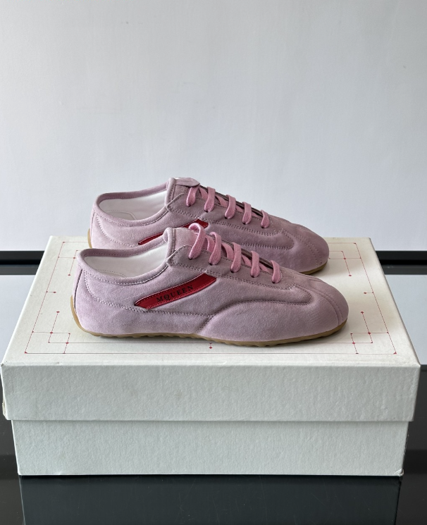 Alexander Mcqueen Dark Pink Drip Sneakers