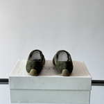 Alexander Mcqueen Dark Green Drip Sneakers