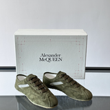 Alexander Mcqueen Dark Green Drip Sneakers