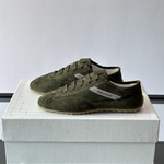 Alexander Mcqueen Dark Green Drip Sneakers