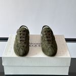 Alexander Mcqueen Dark Green Drip Sneakers