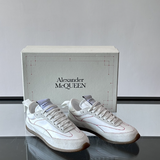 Alexander Mcqueen White Drip Sneakers