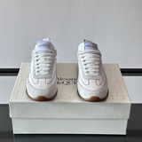 Alexander Mcqueen White Drip Sneakers