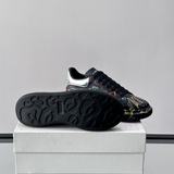 Alexander McQueen Oversized Black Multicolor Drip Sneakers