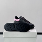 Alexander McQueen Oversized Black Pink Drip Sneakers