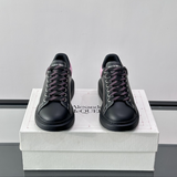 Alexander McQueen Oversized Black Pink Drip Sneakers