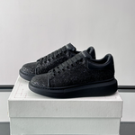 Alexander McQueen Oversized Black Drip Sneakers