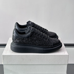 Alexander McQueen Oversized Black Drip Sneakers