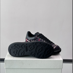 Alexander McQueen Oversized Black BB Drip Sneakers