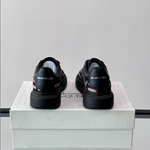 Alexander McQueen Oversized Black BB Drip Sneakers