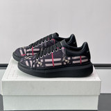 Alexander McQueen Oversized Black BB Drip Sneakers
