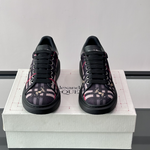 Alexander McQueen Oversized Black BB Drip Sneakers