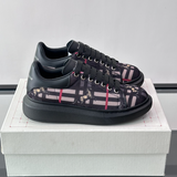 Alexander McQueen Oversized Black BB Drip Sneakers