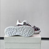 Alexander McQueen Oversized White Multicolor Drip Sneakers
