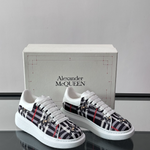 Alexander McQueen Oversized White Multicolor Drip Sneakers
