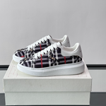 Alexander McQueen Oversized White Multicolor Drip Sneakers