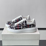 Alexander McQueen Oversized White Multicolor Drip Sneakers