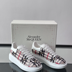 Alexander McQueen Oversized White Multicolor Drip Sneakers