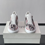 Alexander McQueen Oversized White Multicolor Drip Sneakers