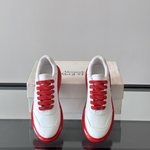 Alexander McQueen Oversized Red White Drip Sneakers