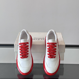 Alexander McQueen Oversized Red White Drip Sneakers