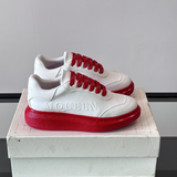 Alexander McQueen Oversized Red White Drip Sneakers