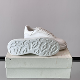 Alexander McQueen Oversized White Drip Sneakers