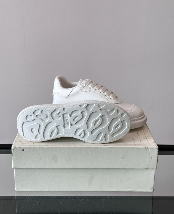 Alexander McQueen Oversized White Drip Sneakers
