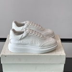 Alexander McQueen Oversized White Drip Sneakers
