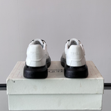 Alexander McQueen Oversized White/Black Drip Sneakers