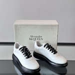 Alexander McQueen Oversized White/Black Drip Sneakers