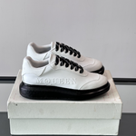Alexander McQueen Oversized White/Black Drip Sneakers