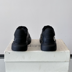 Alexander McQueen Oversized Black Drip Sneakers