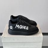 Alexander McQueen Oversized Black Drip Sneakers
