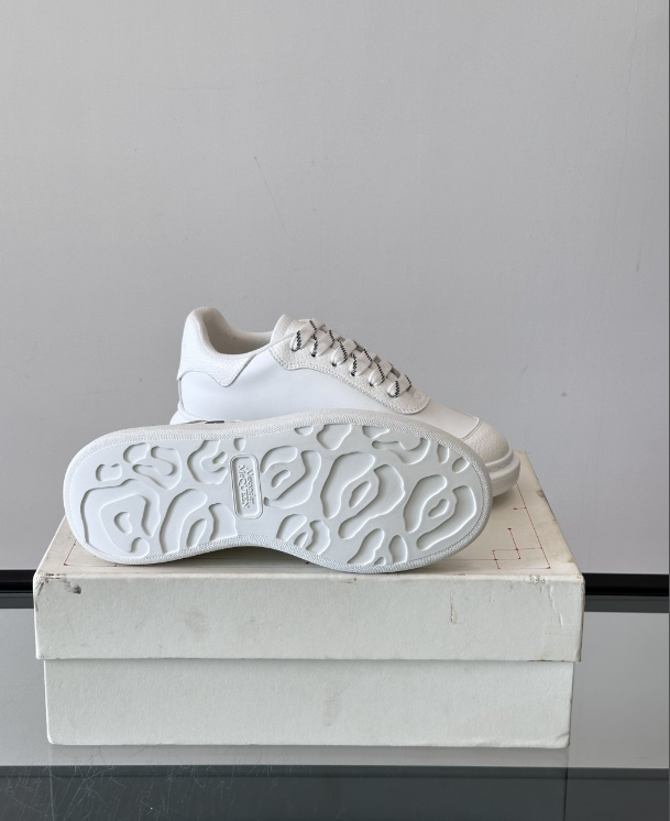 Alexander McQueen Oversized White Drip Sneakers