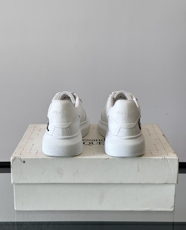 Alexander McQueen Oversized White Drip Sneakers