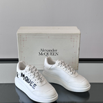 Alexander McQueen Oversized White Drip Sneakers
