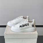 Alexander McQueen Oversized White Drip Sneakers