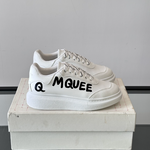 Alexander McQueen Oversized White Drip Sneakers
