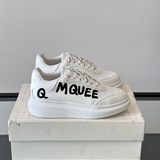 Alexander McQueen Oversized White Drip Sneakers