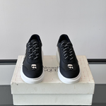 Alexander McQueen Oversized White/Black Drip Sneakers