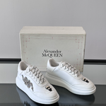 Alexander McQueen Oversized White Drip Sneakers