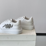 Alexander McQueen Oversized White Drip Sneakers