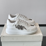 Alexander McQueen Oversized White Drip Sneakers