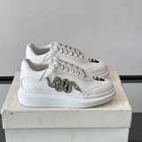 Alexander McQueen Oversized White Drip Sneakers