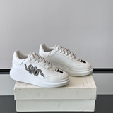 Alexander McQueen Oversized White Drip Sneakers