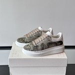 Alexander McQueen Oversized Green Drip Sneakers