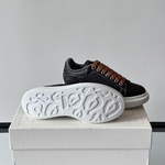 Alexander McQueen Oversized White/Black Drip Sneakers